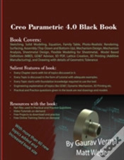 Capa do artigo Creo Parametric 4.0 Black Book