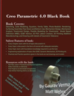 Capa do artigo Creo Parametric 4.0 Black Book
