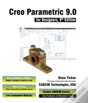 Capa do artigo Creo Parametric 9.0 For Designers, 9th Edition