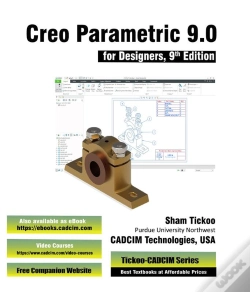 Capa do artigo Creo Parametric 9.0 For Designers, 9th Edition