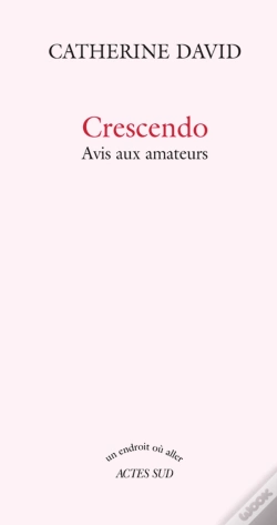 Capa do artigo Crescendo ; Avis Aux Amateurs