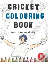 Cricket Colouring Book