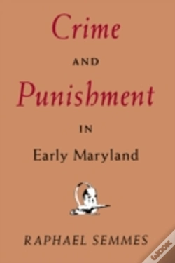 Capa do artigo Crime And Punishment In Colonial Maryland