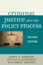 Criminal Justice And The Policy Process - Preview