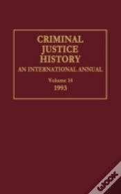 Capa do artigo Criminal Justice History