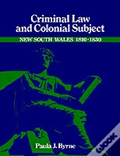 Criminal Law And Colonial Subject