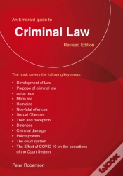 Capa do artigo Criminal Law
