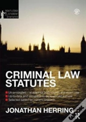 Criminal Law Statutes 2012-2013