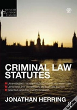 Capa do artigo Criminal Law Statutes 2012-2013