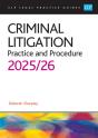 Criminal Litigation: 2025/26 - Preview