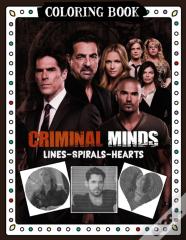 Criminal Minds Lines Spirals Hearts Coloring Book