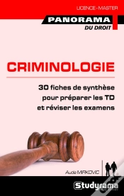 Capa do artigo Criminologie