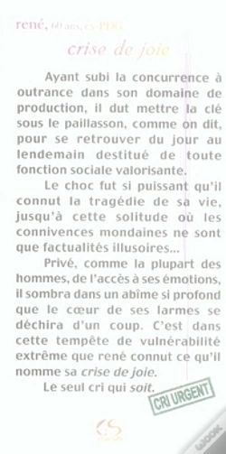 Capa do artigo Crise De Joie