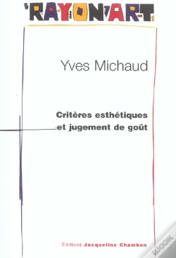 Capa do artigo Criteres Esthetiques Et Jugement De Gout