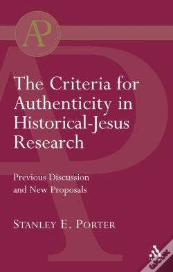 Capa do artigo Criteria For Authenticity In Historical-Jesus Research