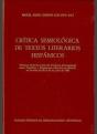 Crítica Semiológica De Textos Literarios Hispánicos - Preview