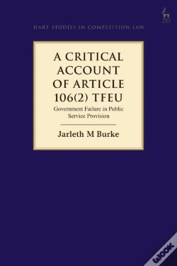 Capa do artigo Critical Account Of Article 106(2) Tfeu