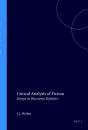 Critical Analysis Of Fiction - Preview