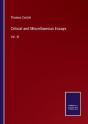 Critical And Miscellaneous Essays - Preview