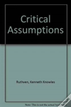 Capa do artigo Critical Assumptions