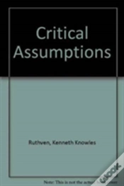 Capa do artigo Critical Assumptions