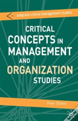 Capa do artigo Critical Concepts In Management And Organization Studies