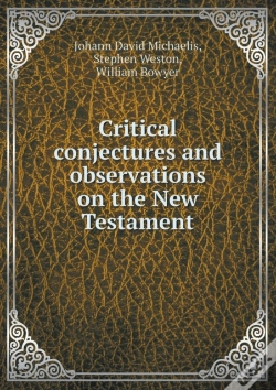 Capa do artigo Critical Conjectures And Observations On The New Testament