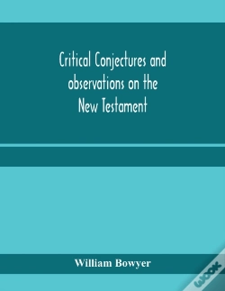 Capa do artigo Critical Conjectures And Observations On