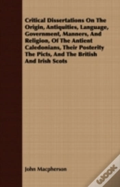 Capa do artigo Critical Dissertations On The Origin, An