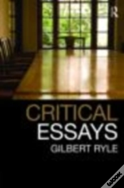 Capa do artigo Critical Essays