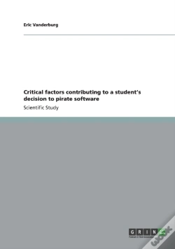 Capa do artigo Critical Factors Contributing To A Student'S Decision To Pirate Software