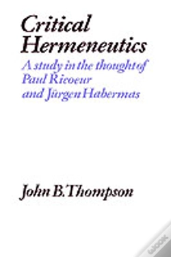 Capa do artigo Critical Hermeneutics