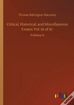 Capa do artigo Critical, Historical, And Miscellaneous