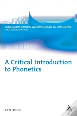 Capa do artigo Critical Introduction To Phonetics