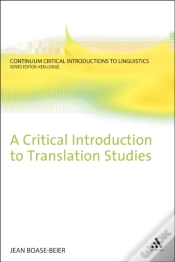 Capa do artigo Critical Introduction To Translation Studies