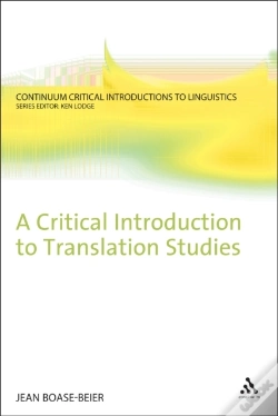 Capa do artigo Critical Introduction To Translation Studies