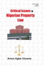 Critical Issues In Nigerian Property Law - Preview
