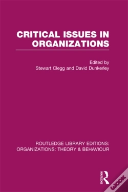 Capa do artigo Critical Issues In Organizations (Rle: Organizations)