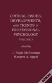 Capa do artigo Critical Issues, Trends And Developments In Professional Psychology