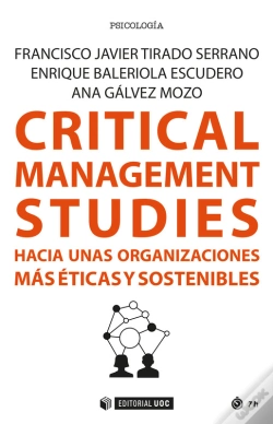 Capa do artigo Critical Management Studies
