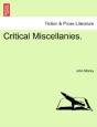 Critical Miscellanies. - Preview