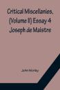 Critical Miscellanies, (Volume Ii) Essay 4 - Preview