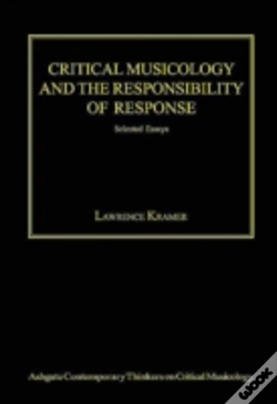 Capa do artigo Critical Musicology And The Responsibility Of Response