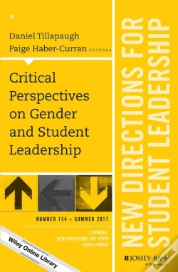 Capa do artigo Critical Perspectives On Gender And Student Leadership