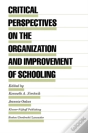 Capa do artigo Critical Perspectives On The Organizatio