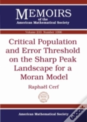 Capa do artigo Critical Population And Error Threshold On The Sharp Peak Landscape For A Moran Model