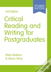 Critical Reading And Writing For Postgraduates