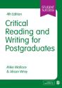 Critical Reading And Writing For Postgraduates - Preview