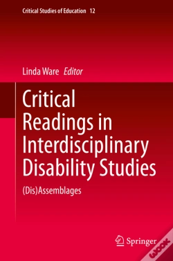 Capa do artigo Critical Readings In Interdisciplinary Disability Studies