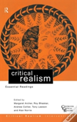 Capa do artigo Critical Realism